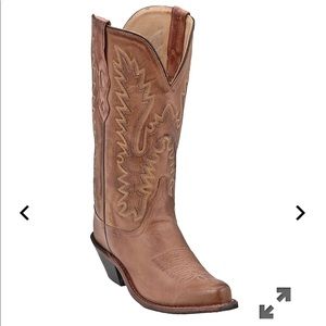Authentic Leather Cowboy Boots